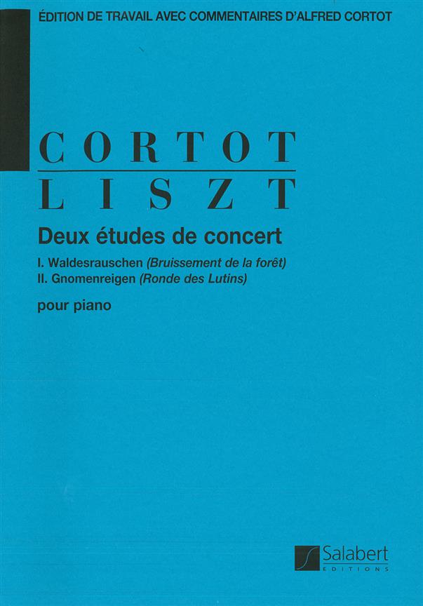 Deux études de concert - Ed. A. Cortot - pour piano - pro klavír